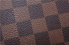 Authentic Louis Vuitton Damier Neverfull Pouch Purse Clutch Bag LV 8102E