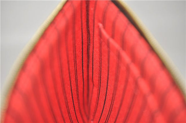 Authentic Louis Vuitton Damier Neverfull Pouch Purse Clutch Bag LV 8102E