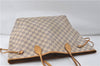 Authentic Louis Vuitton Damier Azur Neverfull MM Tote Bag N51107 LV 8135D