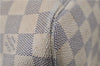 Authentic Louis Vuitton Damier Azur Neverfull MM Tote Bag N51107 LV 8135D