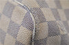 Authentic Louis Vuitton Damier Azur Neverfull MM Tote Bag N51107 LV 8135D