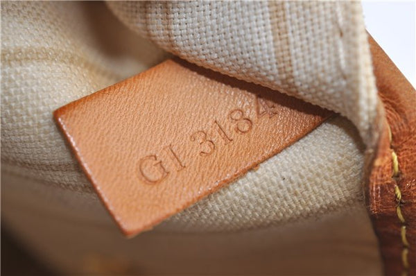 Authentic Louis Vuitton Damier Azur Neverfull MM Tote Bag N51107 LV 8466D