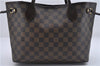 Authentic Louis Vuitton Damier Neverfull PM Shoulder Tote Bag N51109 LV 8505D
