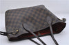Authentic Louis Vuitton Damier Neverfull PM Shoulder Tote Bag N51109 LV 8505D