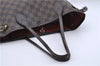 Authentic Louis Vuitton Damier Neverfull PM Shoulder Tote Bag N51109 LV 8505D