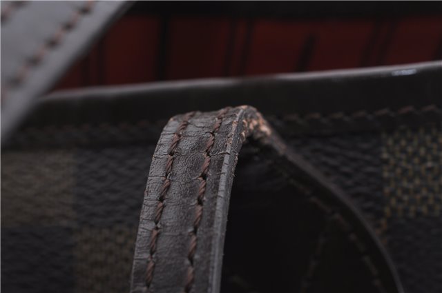 Authentic Louis Vuitton Damier Neverfull PM Shoulder Tote Bag N51109 LV 8505D