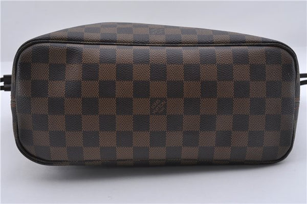 Authentic Louis Vuitton Damier Neverfull PM Shoulder Tote Bag N51109 LV 8505D