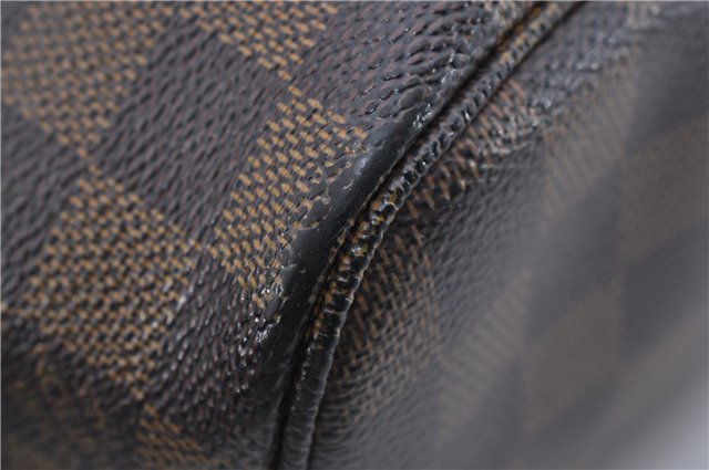 Authentic Louis Vuitton Damier Neverfull PM Shoulder Tote Bag N51109 LV 8505D