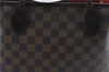 Authentic Louis Vuitton Damier Neverfull PM Shoulder Tote Bag N51109 LV 8505D