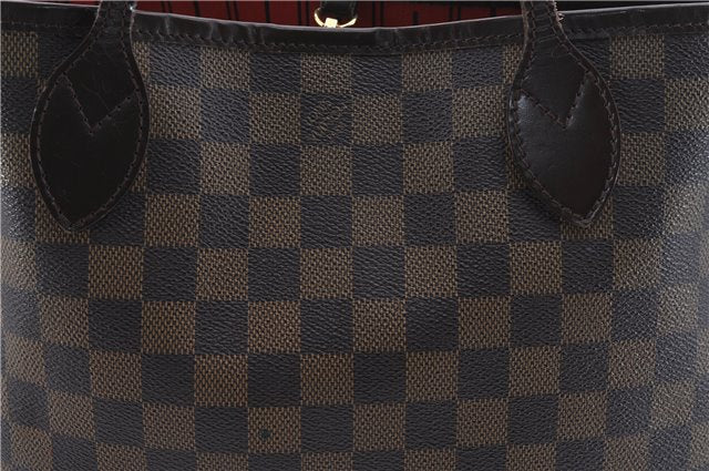 Authentic Louis Vuitton Damier Neverfull PM Shoulder Tote Bag N51109 LV 8505D