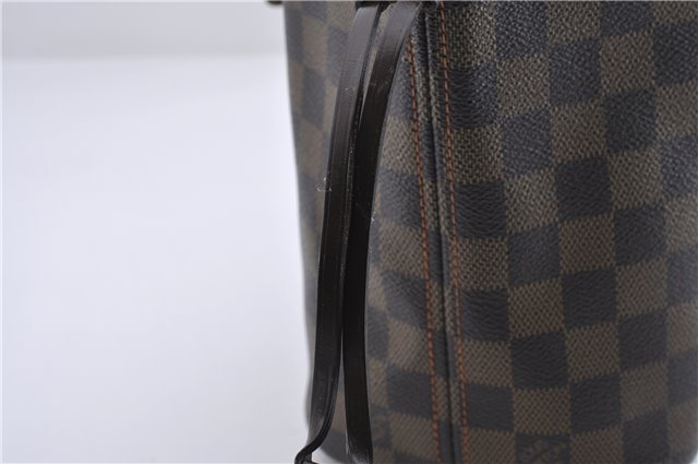 Authentic Louis Vuitton Damier Neverfull PM Shoulder Tote Bag N51109 LV 8505D