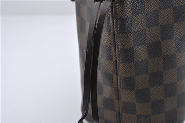Authentic Louis Vuitton Damier Neverfull PM Shoulder Tote Bag N51109 LV 8505D