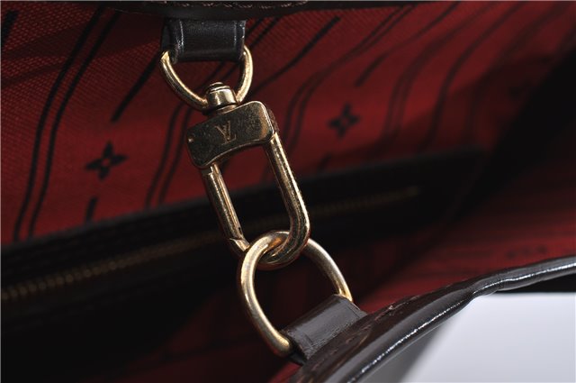 Authentic Louis Vuitton Damier Neverfull PM Shoulder Tote Bag N51109 LV 8505D