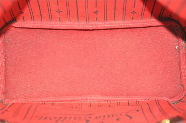 Authentic Louis Vuitton Damier Neverfull PM Shoulder Tote Bag N51109 LV 8505D