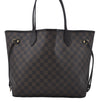Authentic Louis Vuitton Damier Neverfull MM Shoulder Tote Bag N51105 LV 8529D