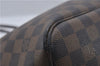 Authentic Louis Vuitton Damier Neverfull MM Shoulder Tote Bag N51105 LV 8529D