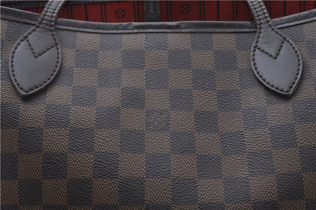 Authentic Louis Vuitton Damier Neverfull MM Shoulder Tote Bag N51105 LV 8529D