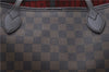 Authentic Louis Vuitton Damier Neverfull MM Shoulder Tote Bag N51105 LV 8529D