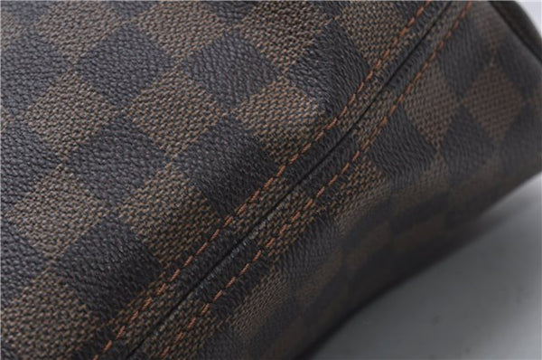 Authentic Louis Vuitton Damier Neverfull MM Shoulder Tote Bag N51105 LV 8529D