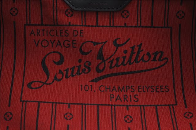 Authentic Louis Vuitton Damier Neverfull MM Shoulder Tote Bag N51105 LV 8529D