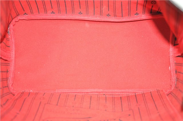 Authentic Louis Vuitton Damier Neverfull MM Shoulder Tote Bag N51105 LV 8529D