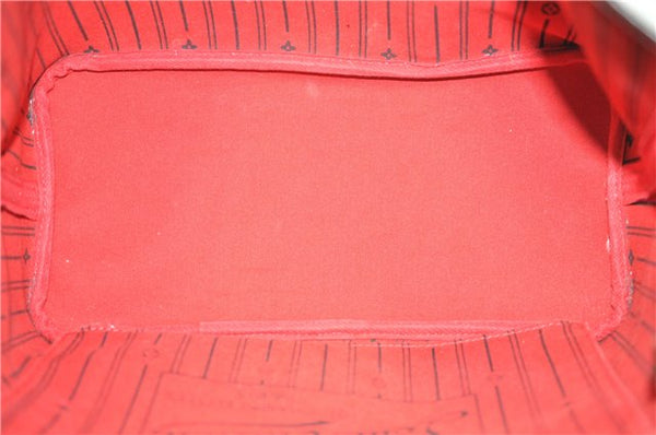 Authentic Louis Vuitton Damier Neverfull MM Shoulder Tote Bag N51105 LV 8529D