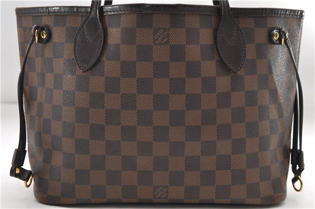 Authentic Louis Vuitton Damier Neverfull PM Shoulder Tote Bag N51109 LV 8773D