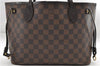 Authentic Louis Vuitton Damier Neverfull PM Shoulder Tote Bag N51109 LV 8773D