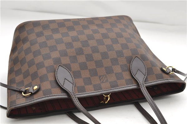 Authentic Louis Vuitton Damier Neverfull PM Shoulder Tote Bag N51109 LV 8773D
