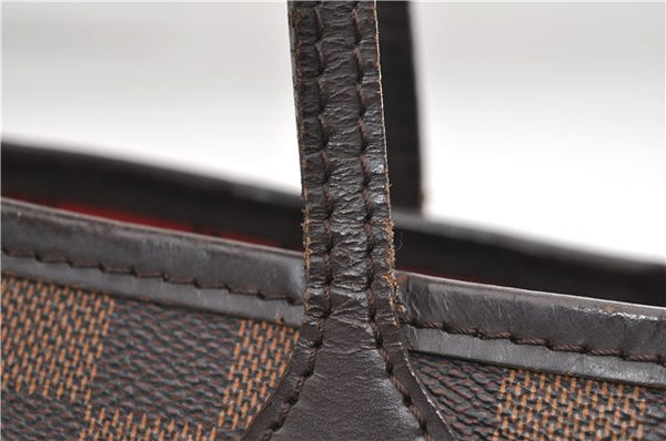 Authentic Louis Vuitton Damier Neverfull PM Shoulder Tote Bag N51109 LV 8773D