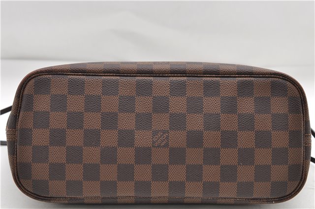 Authentic Louis Vuitton Damier Neverfull PM Shoulder Tote Bag N51109 LV 8773D