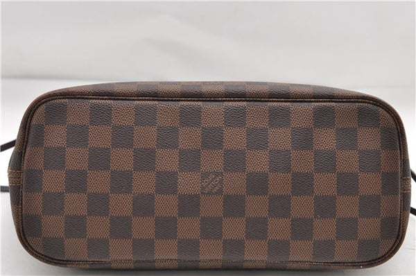 Authentic Louis Vuitton Damier Neverfull PM Shoulder Tote Bag N51109 LV 8773D