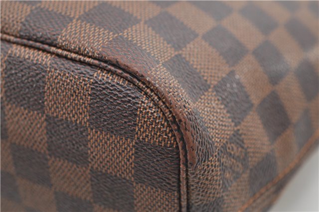 Authentic Louis Vuitton Damier Neverfull PM Shoulder Tote Bag N51109 LV 8773D