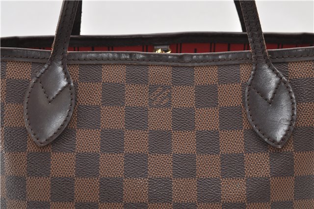 Authentic Louis Vuitton Damier Neverfull PM Shoulder Tote Bag N51109 LV 8773D