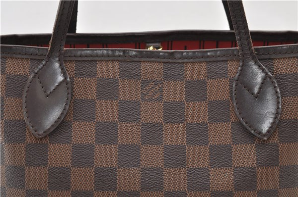Authentic Louis Vuitton Damier Neverfull PM Shoulder Tote Bag N51109 LV 8773D