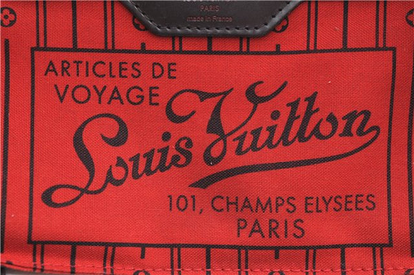 Authentic Louis Vuitton Damier Neverfull PM Shoulder Tote Bag N51109 LV 8773D