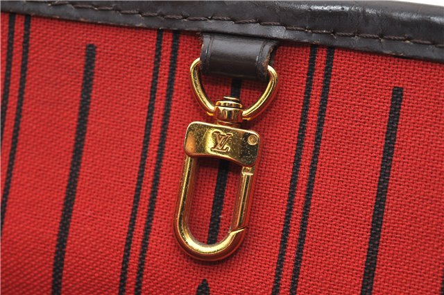 Authentic Louis Vuitton Damier Neverfull PM Shoulder Tote Bag N51109 LV 8773D