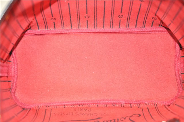 Authentic Louis Vuitton Damier Neverfull PM Shoulder Tote Bag N51109 LV 8773D