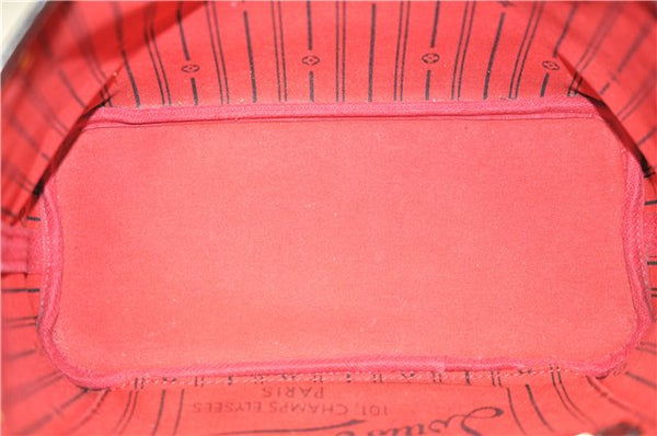 Authentic Louis Vuitton Damier Neverfull PM Shoulder Tote Bag N51109 LV 8773D