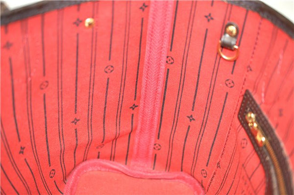 Authentic Louis Vuitton Damier Neverfull PM Shoulder Tote Bag N51109 LV 8773D