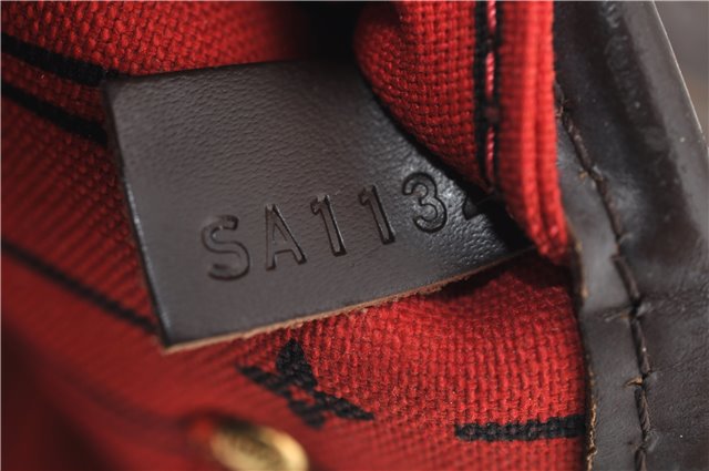 Authentic Louis Vuitton Damier Neverfull PM Shoulder Tote Bag N51109 LV 8773D