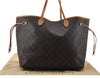 Authentic Louis Vuitton Monogram Neverfull GM Shoulder Tote Bag M40157 LV 8956E