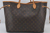 Authentic Louis Vuitton Monogram Neverfull GM Shoulder Tote Bag M40157 LV 8956E