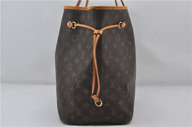 Authentic Louis Vuitton Monogram Neverfull GM Shoulder Tote Bag M40157 LV 8956E
