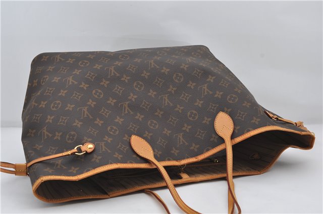 Authentic Louis Vuitton Monogram Neverfull GM Shoulder Tote Bag M40157 LV 8956E