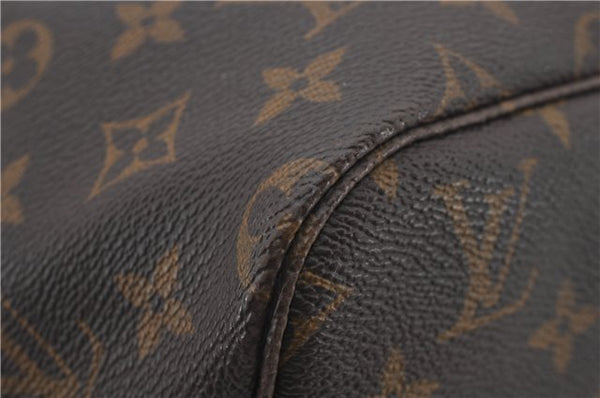 Authentic Louis Vuitton Monogram Neverfull GM Shoulder Tote Bag M40157 LV 8956E