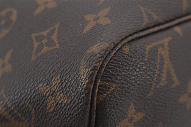 Authentic Louis Vuitton Monogram Neverfull GM Shoulder Tote Bag M40157 LV 8956E