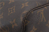 Authentic Louis Vuitton Monogram Neverfull GM Shoulder Tote Bag M40157 LV 8956E