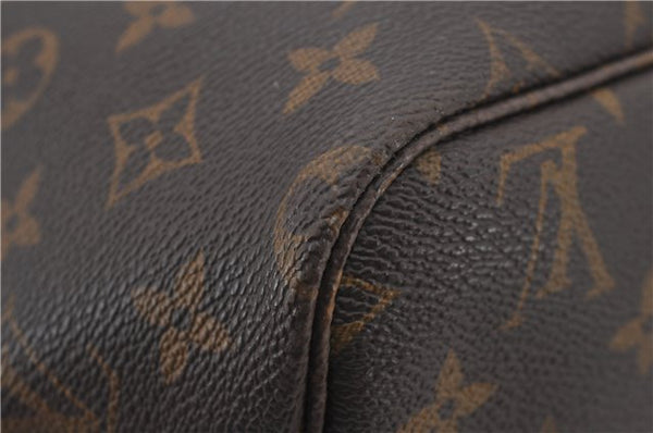 Authentic Louis Vuitton Monogram Neverfull GM Shoulder Tote Bag M40157 LV 8956E