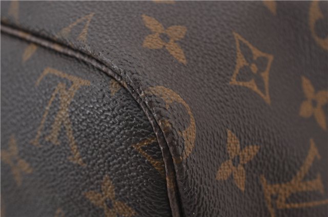 Authentic Louis Vuitton Monogram Neverfull GM Shoulder Tote Bag M40157 LV 8956E